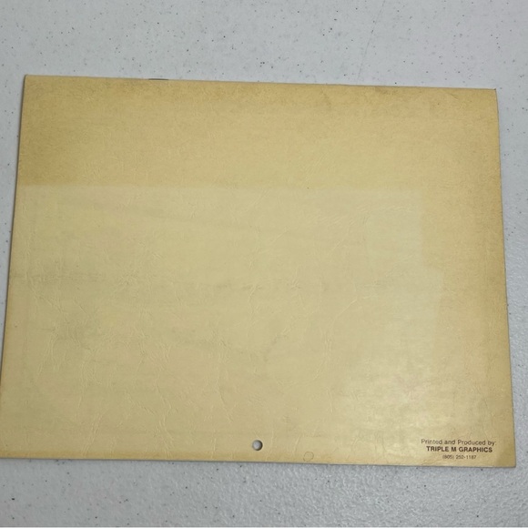 Santa Clarita Valley Historical Society 1982 Calendar & Site Pamphlet - Picture 5 of 8